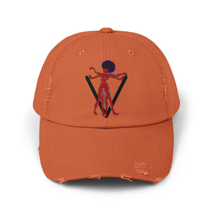 Unisex Distressed Cap