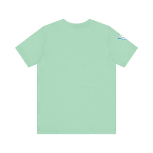 PVSSYISFRUIT™ Signature Tee – Galactic Energy Edition - Vibrant Cosmic Blue Lady