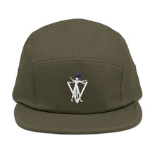 Load image into Gallery viewer, Unapologetically Stylish – 5 Panel “White Lady Emblem” Hat