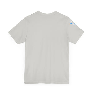 PVSSYISFRUIT™ Signature Tee – Galactic Energy Edition - Vibrant Cosmic Blue Lady