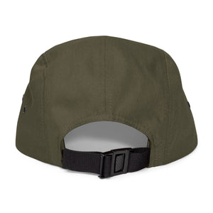 Unapologetically Stylish – 5 Panel “White Lady Emblem” Hat