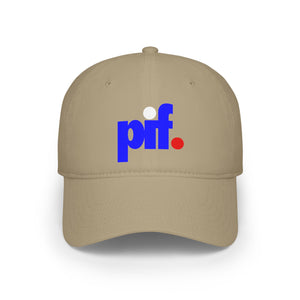 PIF Log Hat -Low Profile Baseball Cap