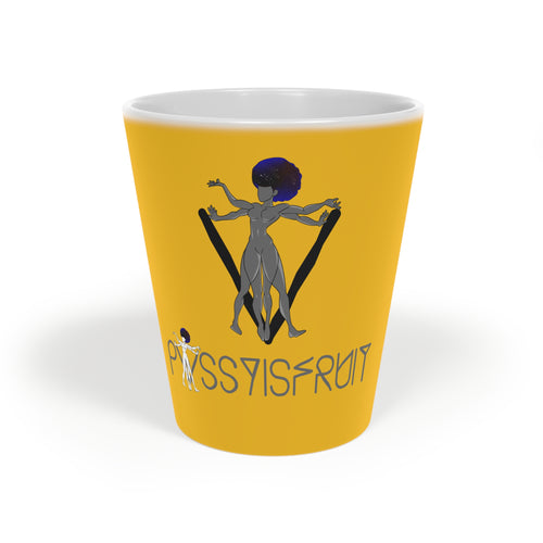 Pussvisfruit® Cosmic Goddess Latte Mug – Bold Flavor, Bold Energy, 12oz
