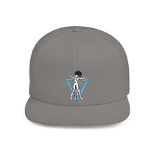 Load image into Gallery viewer, Flat Bill Snapback