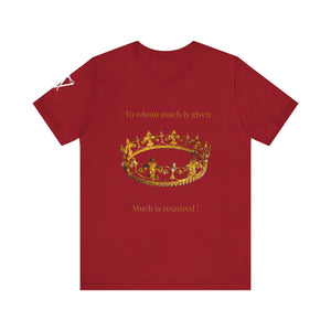 Unisex Jersey Short Sleeve Tee