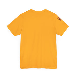 PVSSYISFRUIT™ Signature Tee – Galactic Energy Edition - Radiant Deep Red Lady