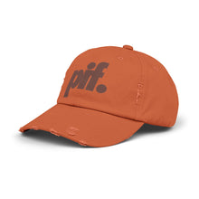 Load image into Gallery viewer, PIF Log Hat - Unisex Distressed Cap