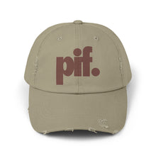 Load image into Gallery viewer, PIF Log Hat - Unisex Distressed Cap
