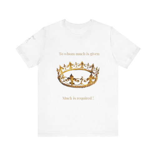 Unisex Jersey Short Sleeve Tee