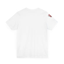 Load image into Gallery viewer, PVSSYISFRUIT™ Signature Tee – Galactic Energy Edition - Radiant Deep Red Lady