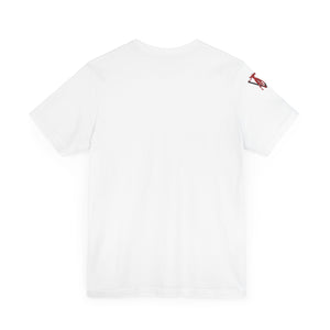 PVSSYISFRUIT™ Signature Tee – Galactic Energy Edition - Radiant Deep Red Lady