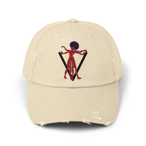 Unisex Distressed Cap