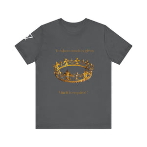 Unisex Jersey Short Sleeve Tee