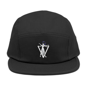 Unapologetically Stylish – 5 Panel “White Lady Emblem” Hat