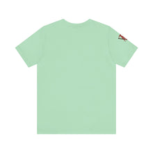 Load image into Gallery viewer, PVSSYISFRUIT™ Signature Tee – Galactic Energy Edition - Radiant Deep Red Lady