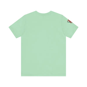 PVSSYISFRUIT™ Signature Tee – Galactic Energy Edition - Radiant Deep Red Lady