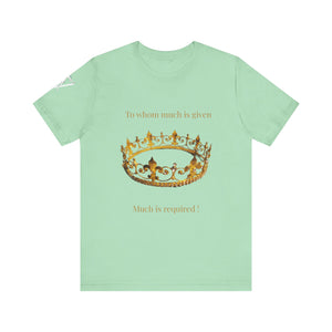 Unisex Jersey Short Sleeve Tee