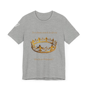 Unisex Jersey Short Sleeve Tee