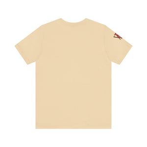 PVSSYISFRUIT™ Signature Tee – Galactic Energy Edition - Radiant Deep Red Lady