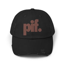 Load image into Gallery viewer, PIF Log Hat - Unisex Distressed Cap