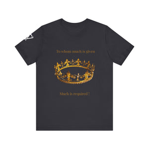 Unisex Jersey Short Sleeve Tee