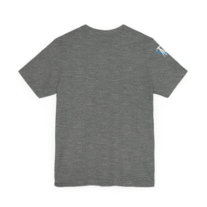 PVSSYISFRUIT™ Signature Tee – Galactic Energy Edition - Vibrant Cosmic Blue Lady