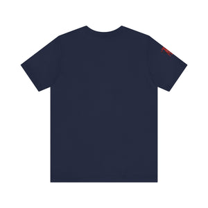 PVSSYISFRUIT™ Signature Tee – Galactic Energy Edition - Radiant Deep Red Lady