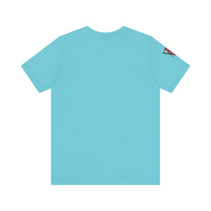 PVSSYISFRUIT™ Signature Tee – Galactic Energy Edition - Radiant Deep Red Lady