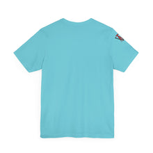 Load image into Gallery viewer, PVSSYISFRUIT™ Signature Tee – Galactic Energy Edition - Radiant Deep Red Lady