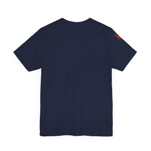 PVSSYISFRUIT™ Signature Tee – Galactic Energy Edition - Radiant Deep Red Lady