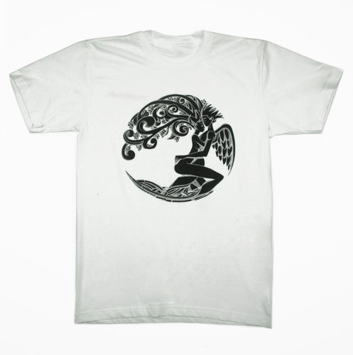 PUSSYISFRUIT® Mens PIF NYC Emblem Tee (White)