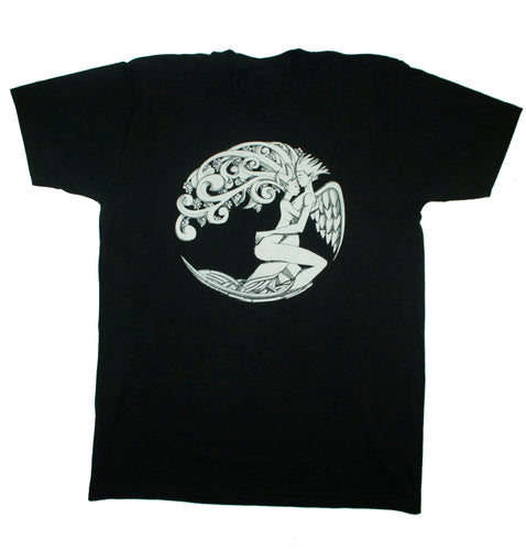 PUSSYISFRUIT® Mens PIF NYC Emblem Tee (Black)