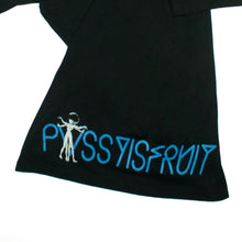 Load image into Gallery viewer, PUSSYISFRUIT® Mens Universal Afro Woman Tee (Black)