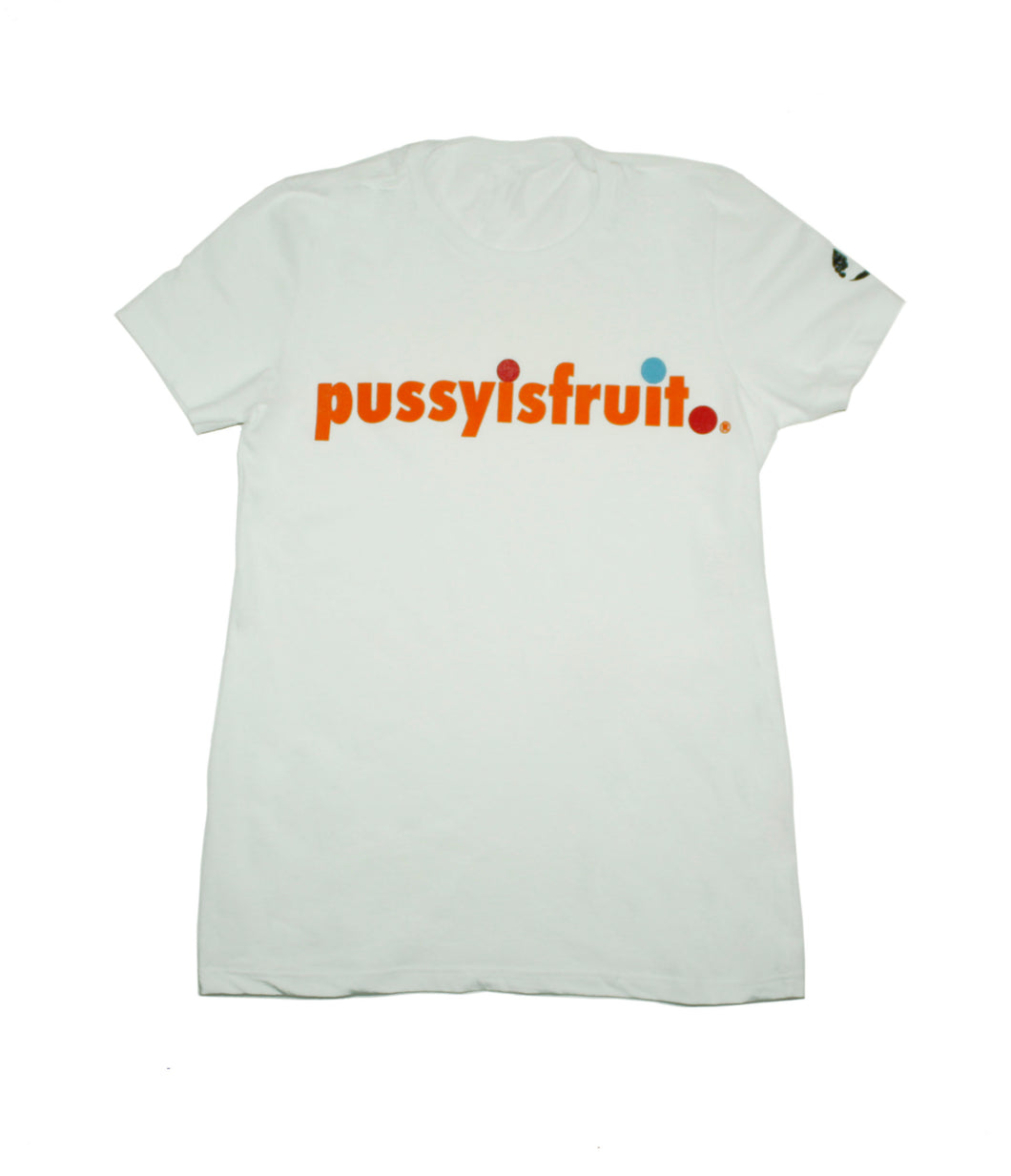 PUSSYISFRUIT® Ladies Trademark Tee (White)