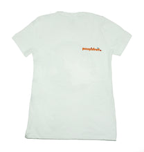 Load image into Gallery viewer, PUSSYISFRUIT® Ladies PIF NYC Emblem Tee (White)
